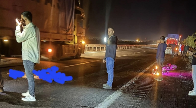 Viranşehir'de motosiklet sürücüsü hayatını kaybetti 