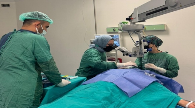Viranşehir Devlet Hastanesi'nde İlk Katarakt Ameliyatı Başarıyla Gerçekleştirildi