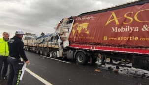 Zincirleme kaza, 1 ölü, 3 yaralı 