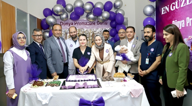 17 Kasım Dünya Prematüre Günü Şanlıurfa'da Anlamlı Bir Programla Kutlandı