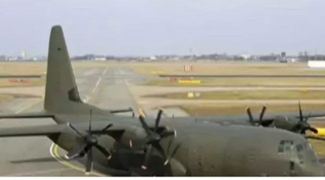 Azerbaycan'dan Türkiye'ye Gelen C130 Uçağı Gürcistan'da Düştü