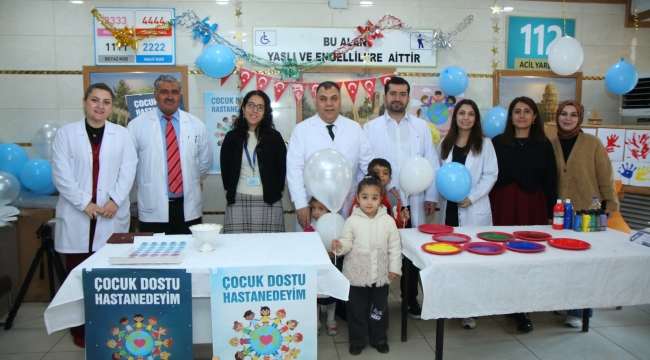 Balıklıgöl Devlet Hastanesi'nde Dünya Çocuk Hakları Günü Etkinliği