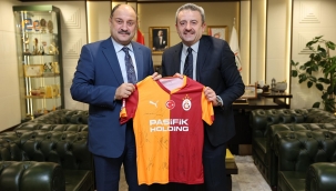Başkan Gülpınar'a Galatasaray'dan Sürpriz Ziyaret