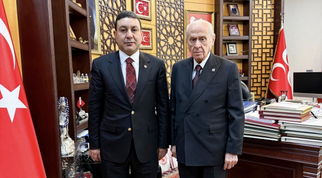 Başkan Özyavuz, Devlet Bahçeli'yi ziyaret etti 
