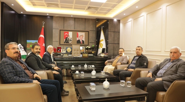 Esnaf ve Sanatkârlar Kredi ve Kefalet Odası'ndan Başkan İnan'a Ziyaret