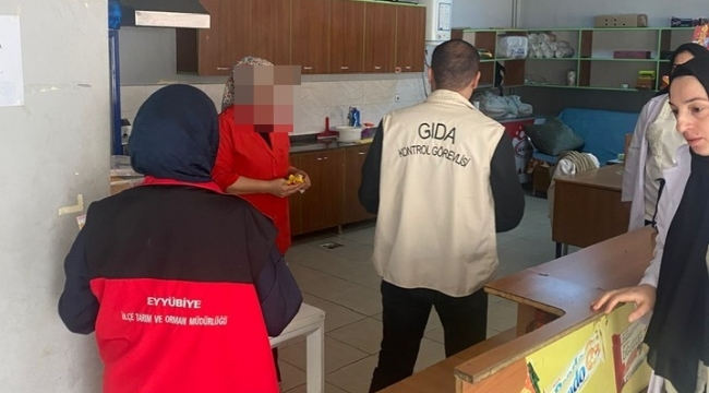 Eyyübiye'de Okul Kantinlerine Denetim: Sağlıklı Gıda İçin Adımlar Atılıyor