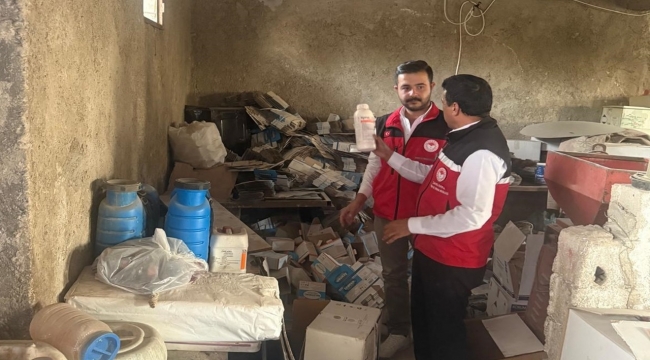 Eyyübiye'de Sahte Bitki Koruma Ürünleri ve Kimyasal Madde Operasyonu