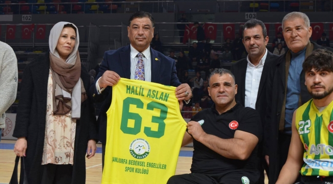 Halil Aslan'dan Engelsiz Sporculara Destek