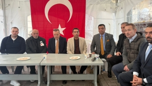 Halil Aslan 'dan Şehit Pilotun Ailesine Taziye Ziyareti