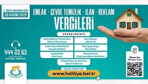 Haliliye Belediyesinden Duyuru: 2. Taksit Ödemelerinde Son Gün 30 Kasım