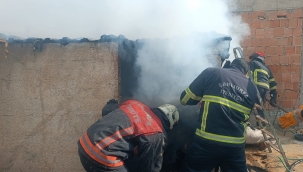 Haliliye'de Mesken Yangını