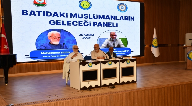 Harran Üniversitesi'nde "Batıdaki Müslümanların Geleceği" Konuşuldu