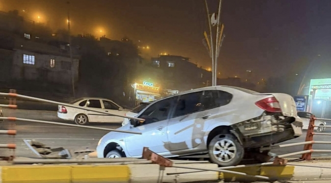Karaköprü'de sis kazaya neden oldu 