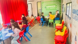 Mobil Kur'an Kursu Ceylanpınar'da