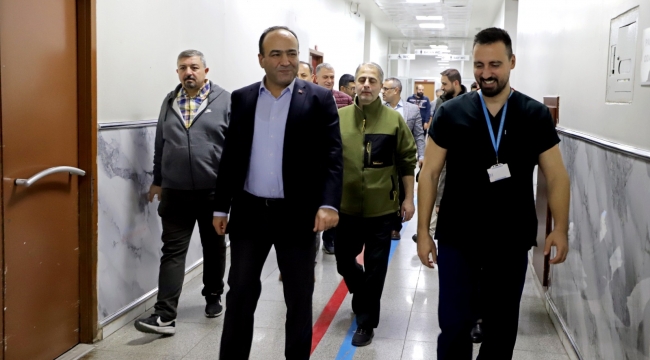 Müdür Dr. Öğr. Üyesi Erhan Berk'ten Gece Acil Servis Denetimi
