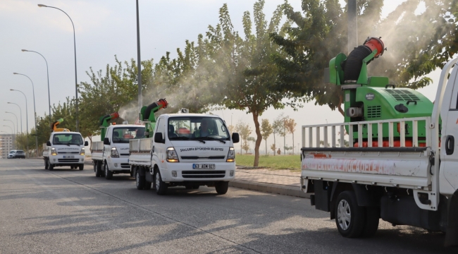 Şanlıurfa Büyükşehir Belediyesi Vektörle Mücadele Çalışmalarına Aralıksız Devam Ediyor