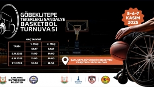 Şanlıurfa'da "1. Göbeklitepe Tekerlekli Sandalye Basketbol Turnuvası" Başlıyor
