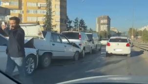 Şanlıurfa'da 8 Araçlı Zincirleme Kaza
