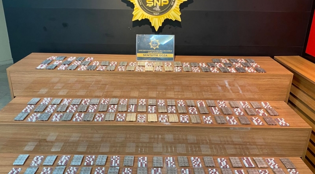 Şanlıurfa'da Dev Narkotik Operasyonu: 2 Bin 404 Sentetik Hap Ele Geçirildi