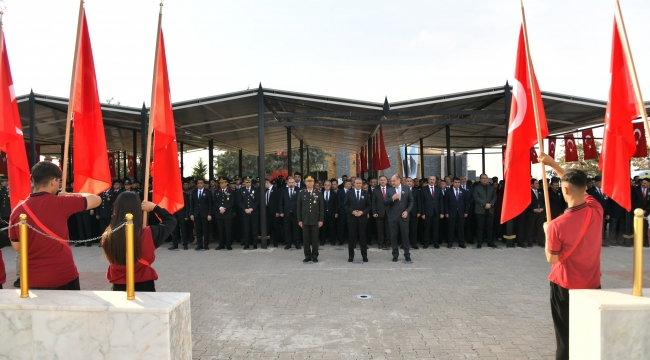 Şanlıurfa'da Gazi Mustafa Kemal Atatürk Saygıyla Anıldı