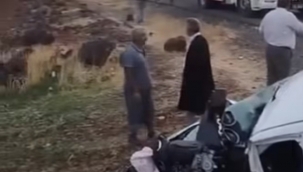 Şanlıurfa'da kamyonet ile otomobil çarpıştı, 4 yaralı 