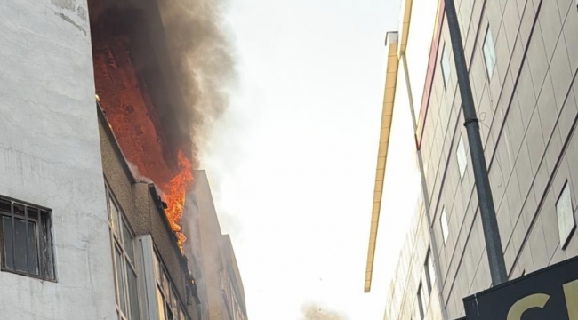Şanlıurfa'da korkutan yangın 