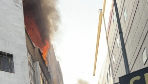 Şanlıurfa'da korkutan yangın 