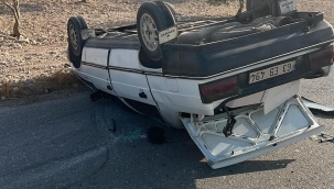 Şanlıurfa'da otomobil takla attı, 1 yaralı 
