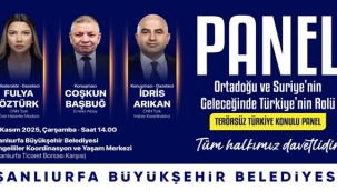 Şanlıurfa'da "Terörsüz Türkiye" Paneli Düzenleniyor