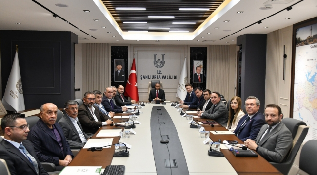 Şanlıurfa Gıda Organize Sanayi Bölgesi Müteşebbis Heyet Toplantısı Gerçekleşti