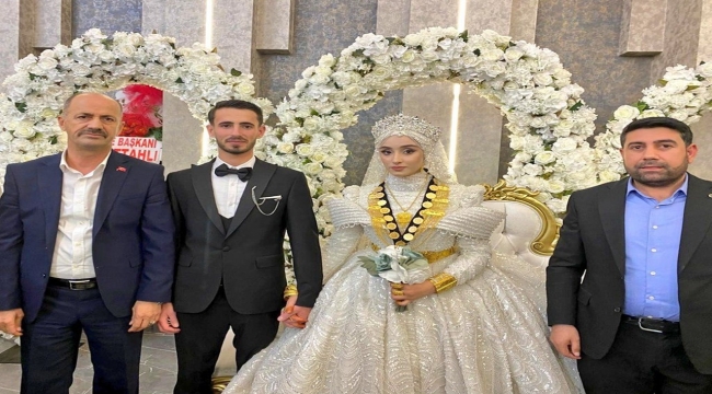 Şehit Yusuf Gürler'in Kardeşi Zafer Gürler, Berfin Kurt ile Evlendi