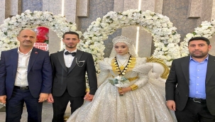 Şehit Yusuf Gürler'in Kardeşi Zafer Gürler, Berfin Kurt ile Evlendi