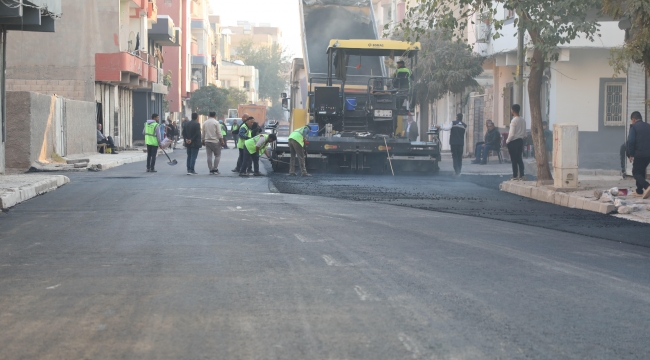 Selahaddin Eyyubi Mahallesi'nde Asfalt Çalışmaları Sürüyor