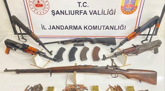 Siverek'te JASAT'tan Büyük Operasyon: Çok Sayıda Silah Ele Geçirildi!