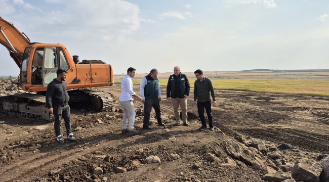 Viranşehir'de Arazi Toplulaştırma Çalışmaları Devam Ediyor