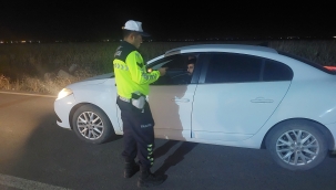 Viranşehir Jandarma Trafik Ekiplerinden Akşam Denetimi