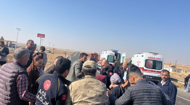 Viranşehir-Şanlıurfa Yolunda Feci Kaza: 5 Kişi Ağır Yaralandı