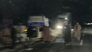 Akçakale'de otomobil ile transit çarpıştı, 1 ölü 