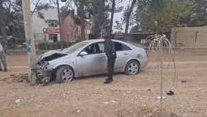 Akçakale'de trafik kazası, 4 yaralı 