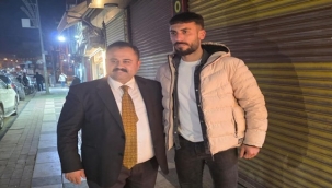 Başkan İnan, Akşam Saatlerinde Sokak Gezilerine Devam Ediyor