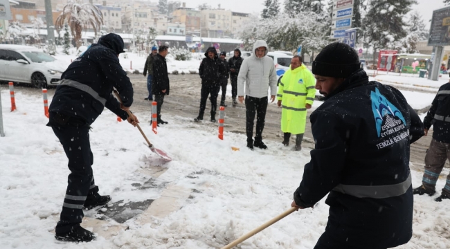 Başkan Kuş: Kar Yağışını Sevinçle Karşıladık