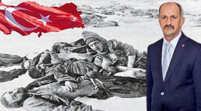 Başkan Mehmet Yavuz'dan Sarıkamış Şehitleri İçin Anma Mesajı