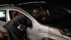 Birecik'te araç tarlaya savruldu, 2 Yaralı