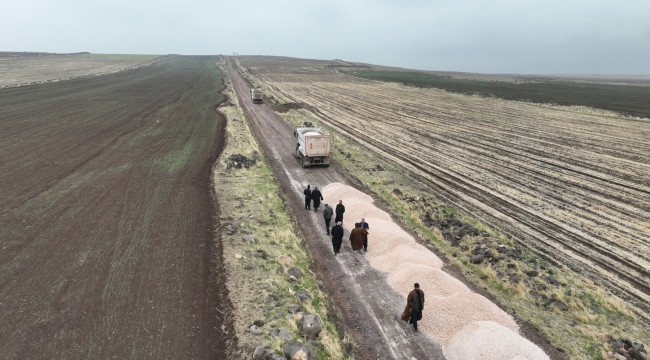 Büyükşehir, Siverek Kırsalında Yol Seferberliğini Sürdürüyor