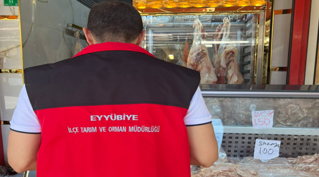 Eyyübiye'de Gıda Denetim Seferberliği! 2025'te 13 Milyon TL Ceza Kesildi