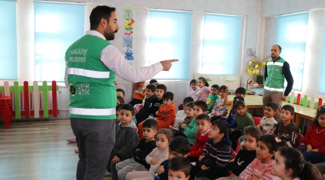 Haliliye Belediyesi, Okullarda Sıfır Atık Seferberliğini Sürdürüyor