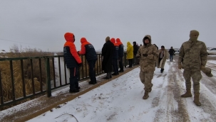 Harran'da sulama kanalına düşen otomobilin sürücüsünü arama çalışmaları sürüyor