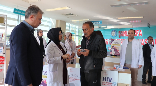 HRÜ Hastanesi HIV'e Dikkat Çekti 