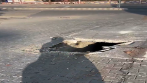 Karaköprü'de Yol Sorunu: Çukur Kazaya Davetiye Çıkarıyor