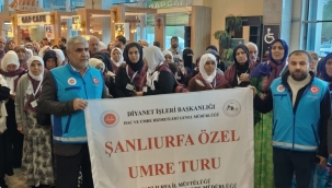 Özel Umre Yolcuları Dualarla Uğurlandı
